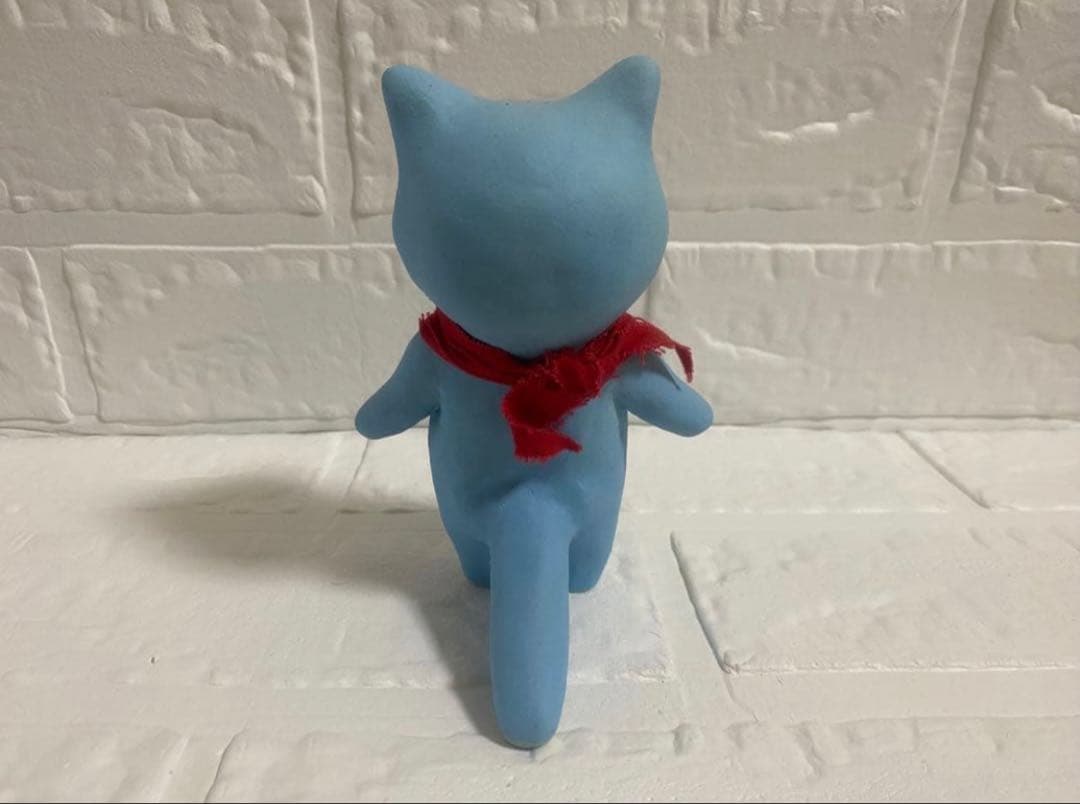 中古品【タイツ猫】2個セット♡布施猫笑店♡陶器製♡