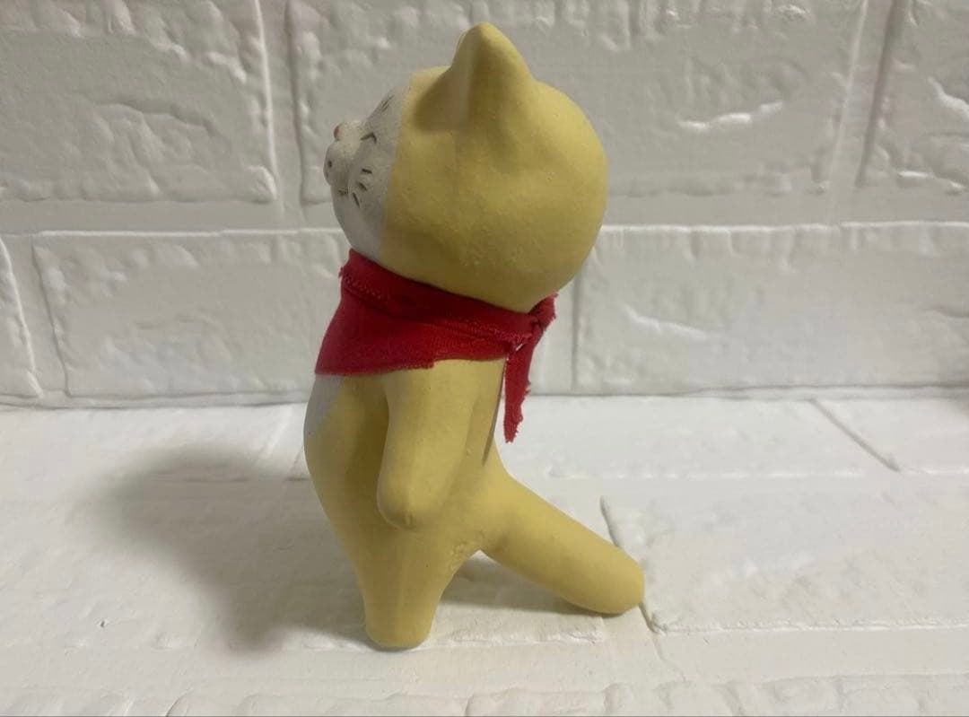 中古品【タイツ猫】2個セット♡布施猫笑店♡陶器製♡