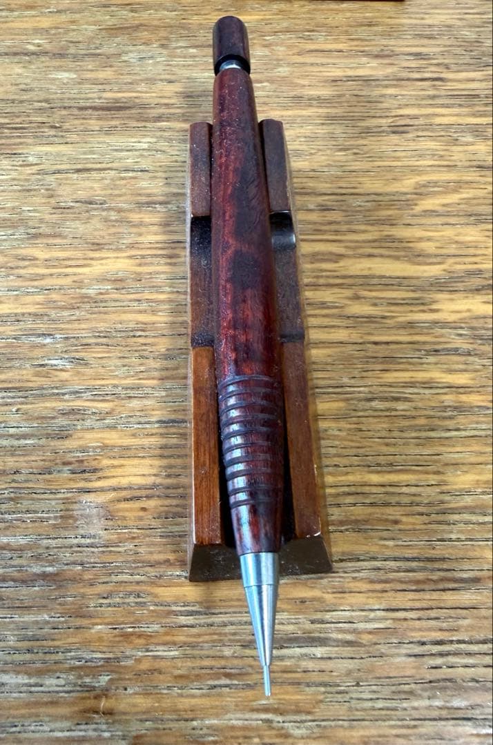 【Fonglai Woodworks】極上杢　アフリカ血檀　全縮み杢　シャーペン