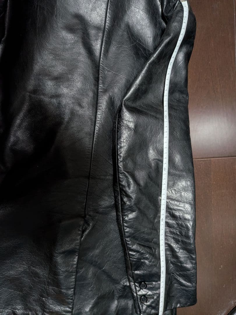 KATHARINE HAMNETT ブラックレザージャケット S archive