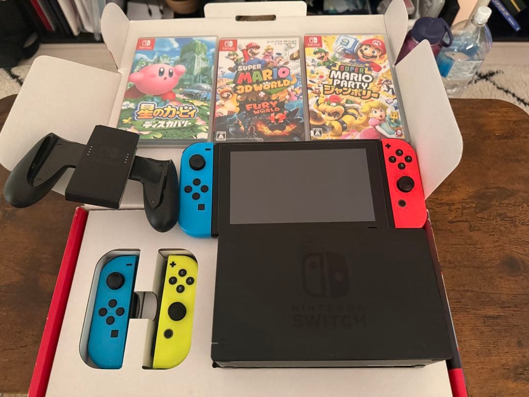 Nintendo Switch 本体 カラフルジョイコン付き