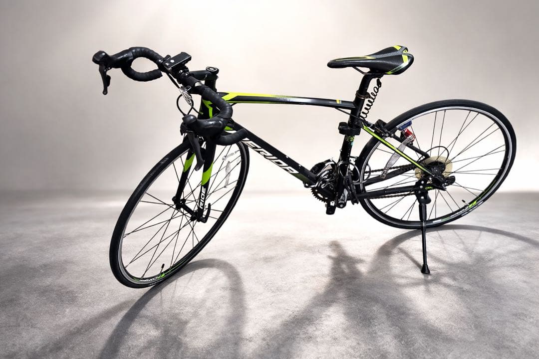 【最安値】ロードバイク ブラック　メリダ　自転車　SHIMANO搭載 シマノ