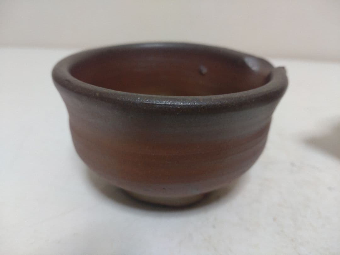 備前焼 作家不明 宝瓶&湯冷 煎茶道具 茶道具 急須 茶器