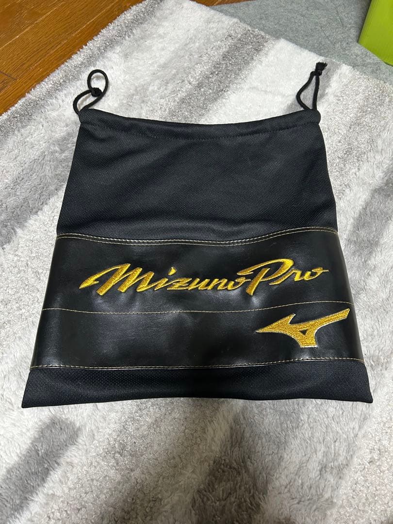 ミズノ プロ軟式グローブ イエロー/ブラック