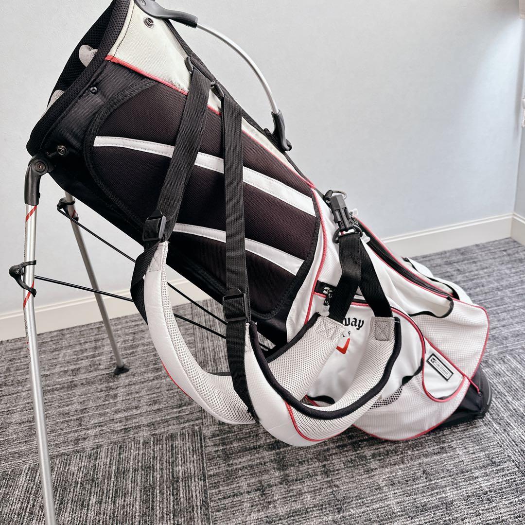 キャロウェイ ゴルフ スタンド式 キャディバッグ 軽量 防水ポケット