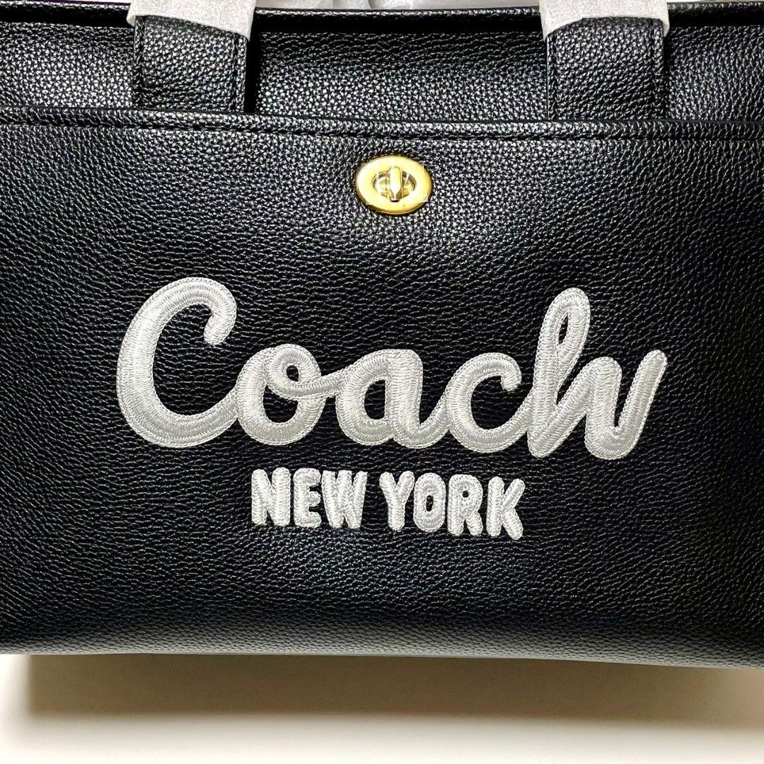 COACH レザーカーゴ トートバッグ　34 2WAY　CAM75