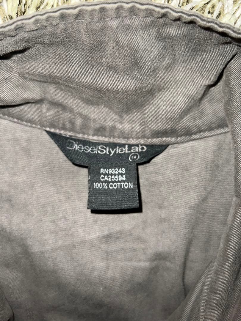 (希少) 00s Diesel Style Lab gimmick jacket