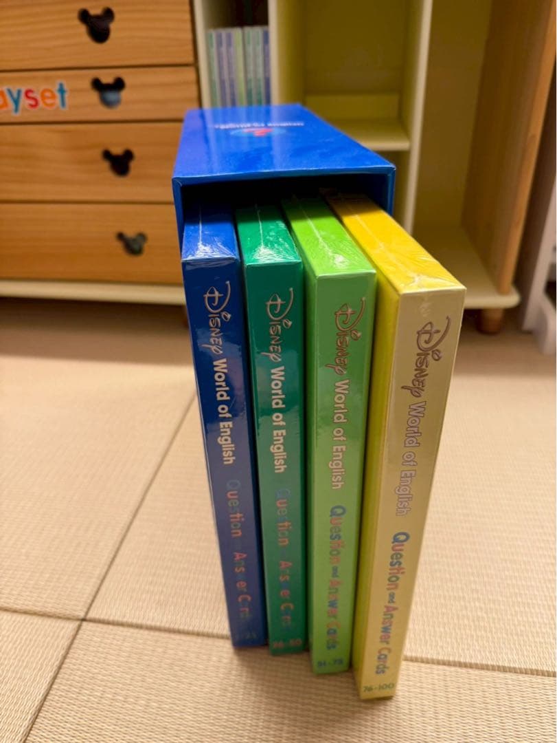 ディズニー英語システム 本棚セット