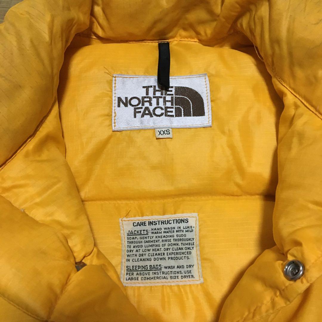 70's ノースフェイス THE NORTH FACE ダウンベスト 希少サイズ