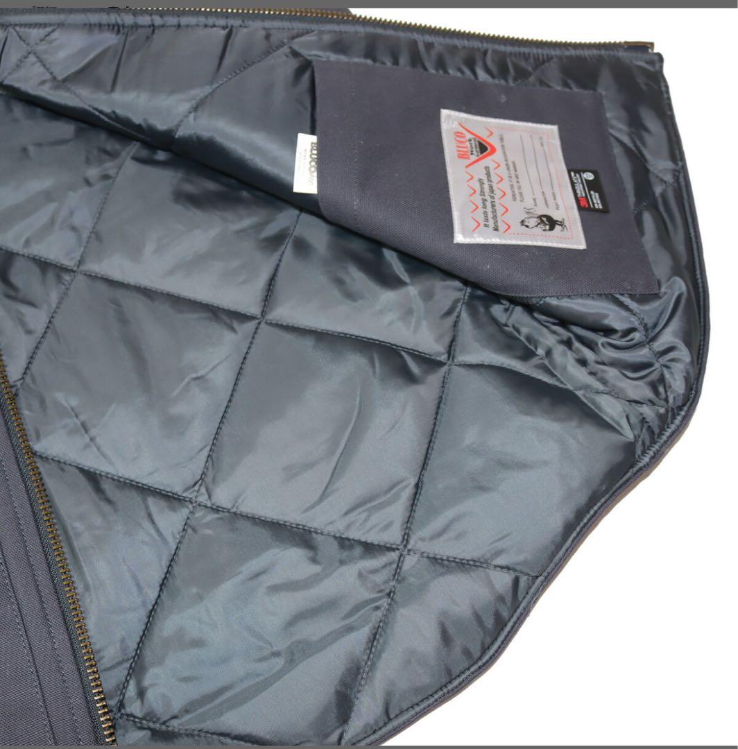 BULCO ブラック キルティングベスト