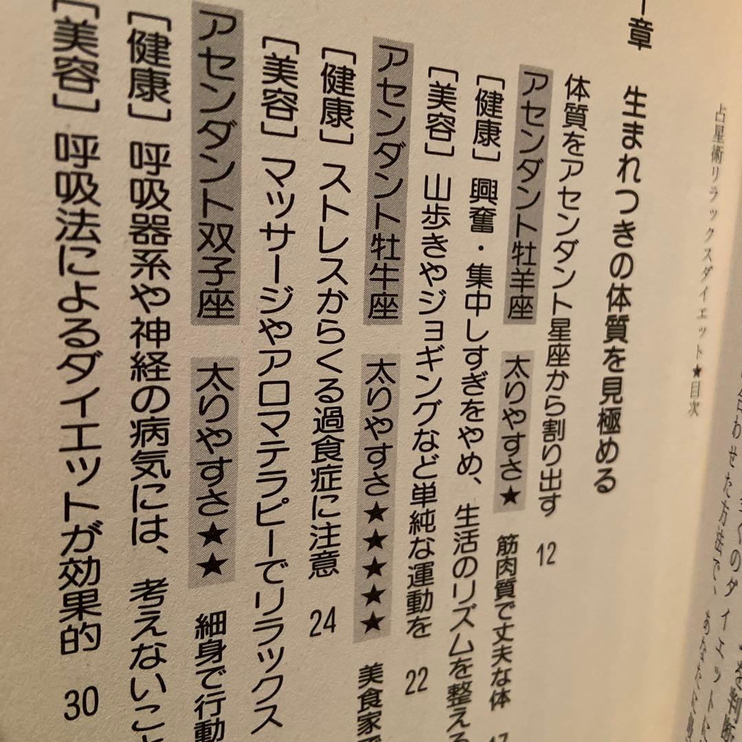 松村潔　絶版　占星術リラックスダイエット 自分のヤセ方を見つける　1994年刊