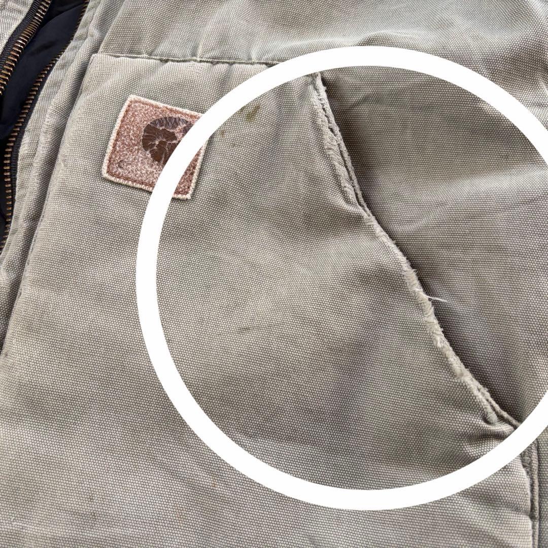 A*i様 ★USA古着★ Carhartt キルティングジップアップベスト