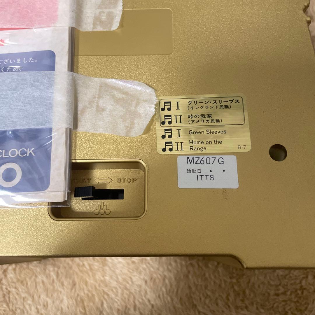 80's SEIKO メロディア　からくり時計　置き時計　目覚ましmz607g