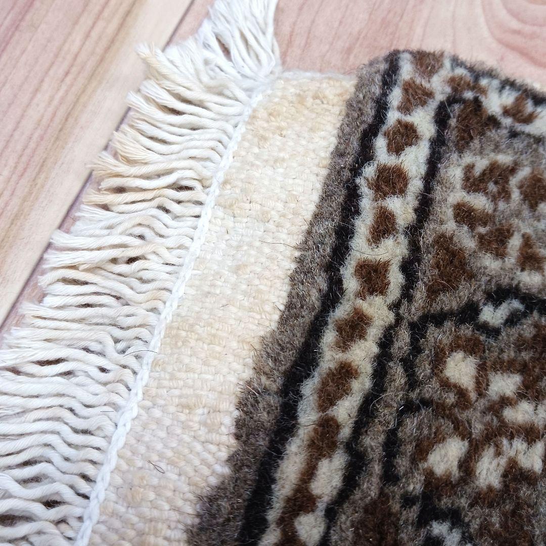 Y3397 トルコ カイセリ 絨毯 ウール 手織り 大判249×200㎝