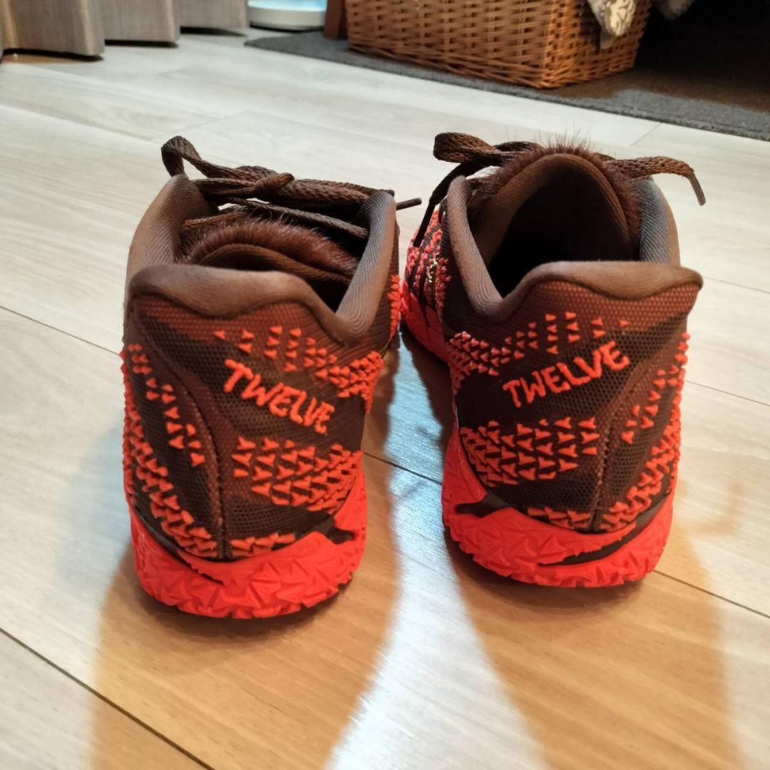 バスケットシューズ 赤/ja 3