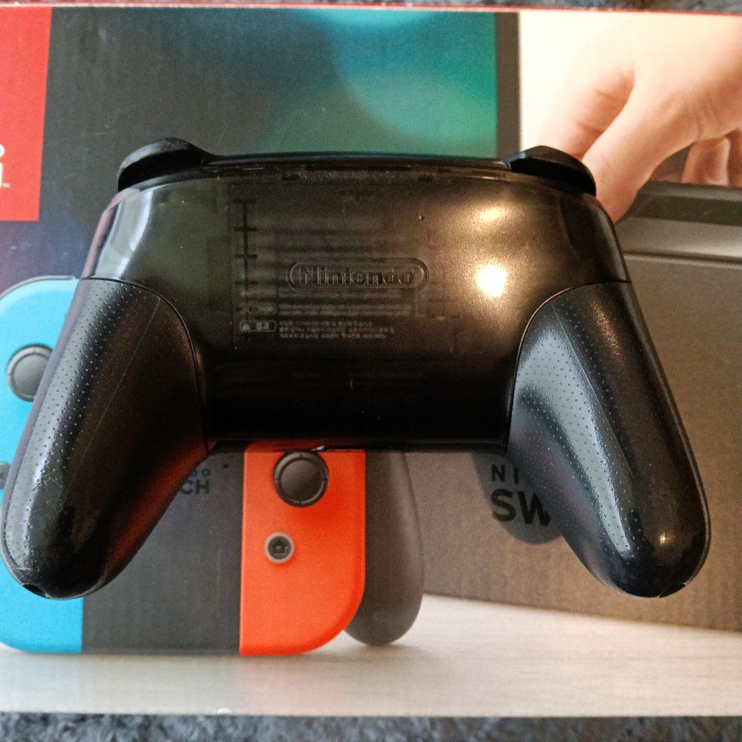 ​Nintendo Switch 初代 本体セット 純正プロコン/SDカード付