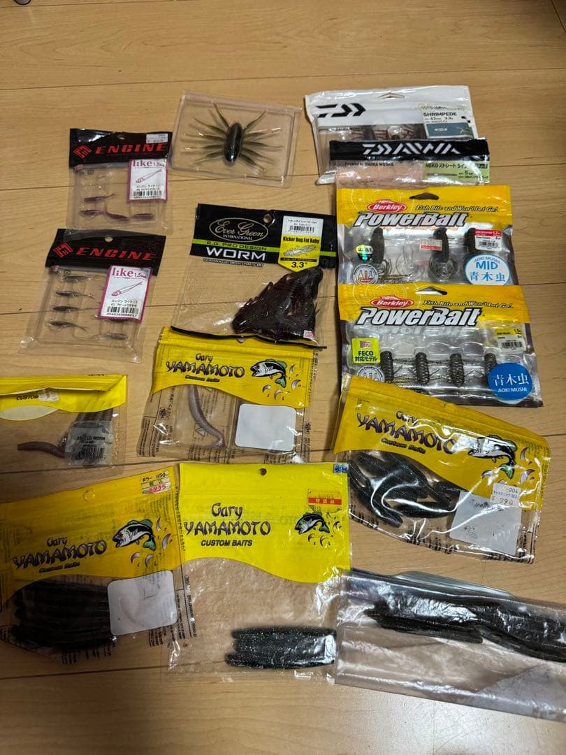 バス釣り引退セット 大人気ワーム等 詰め合わせ！