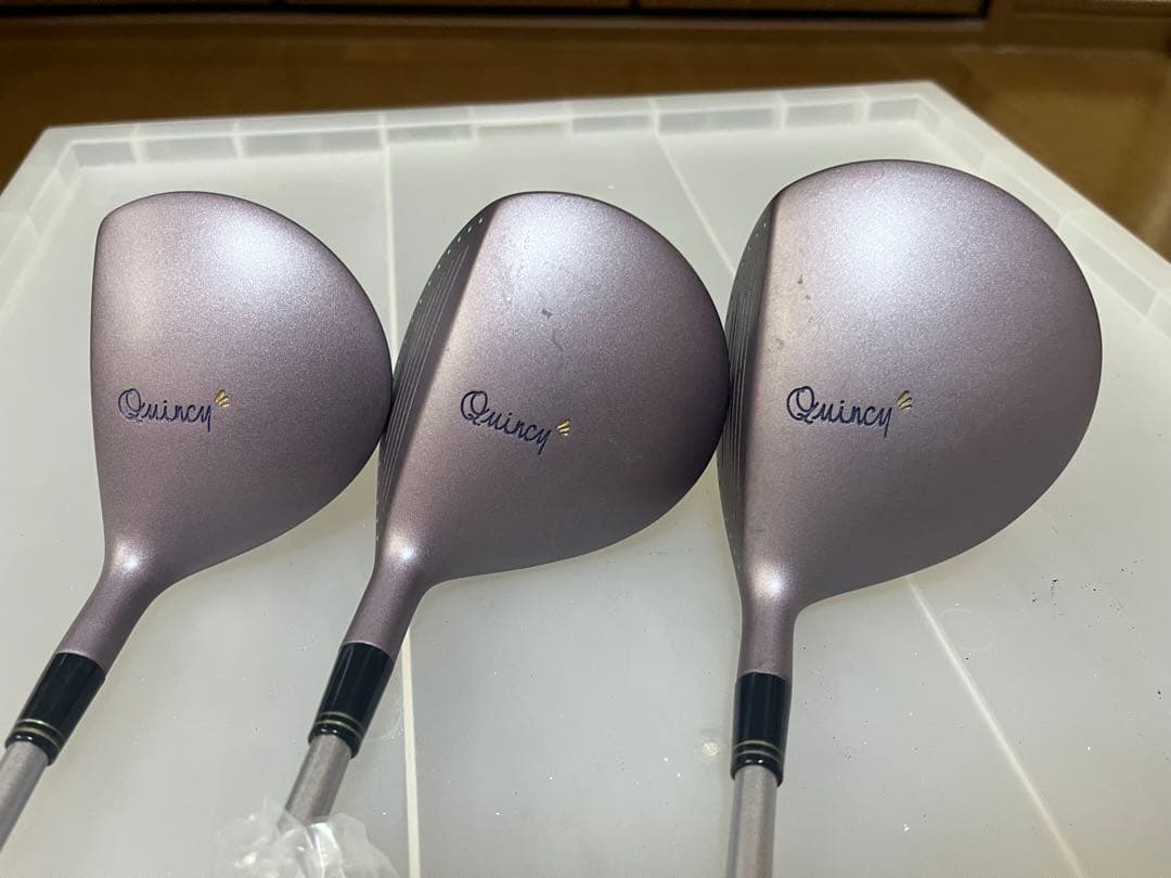 a563/美品★Quincyクインシー レディースゴルフクラブセット初心者向け
