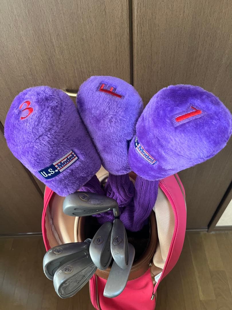 a563/美品★Quincyクインシー レディースゴルフクラブセット初心者向け