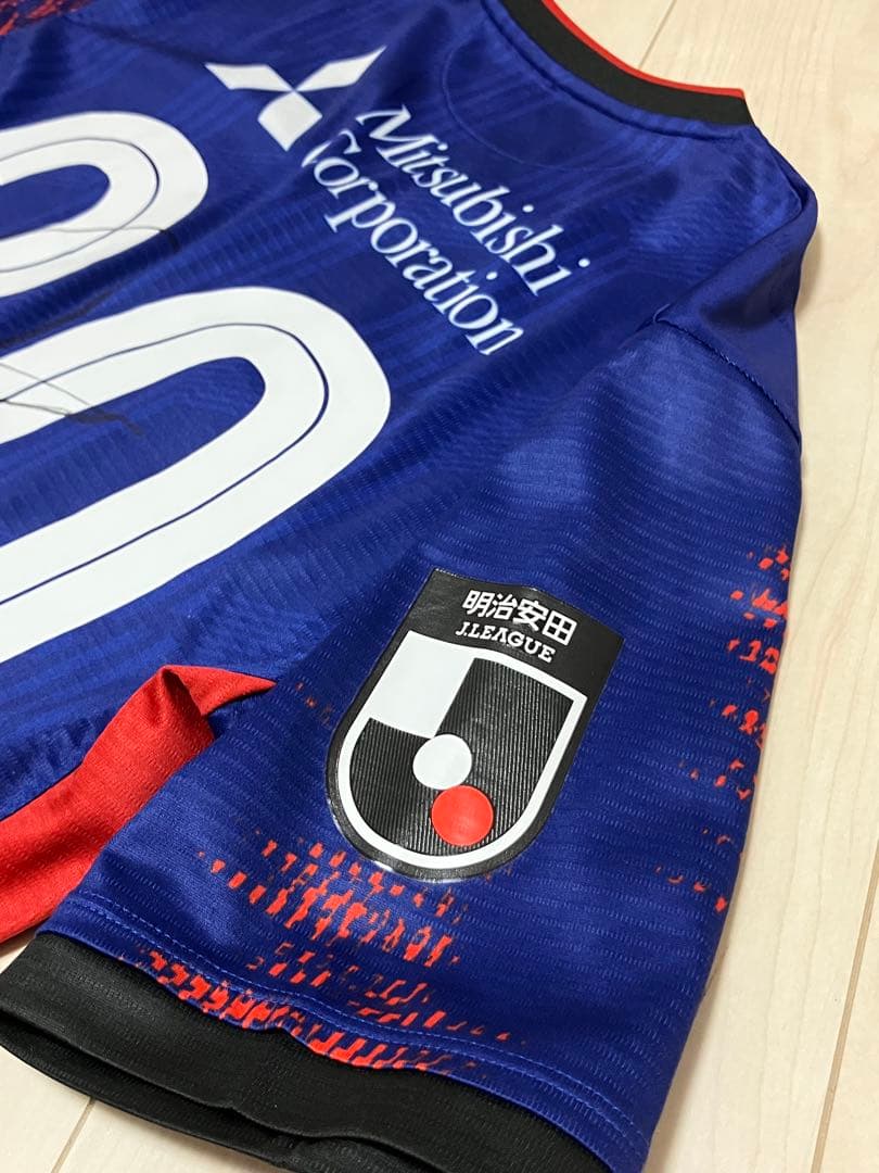 FC東京 2025 1st 岡哲平 オーセンティックユニフォーム 直筆サイン入り