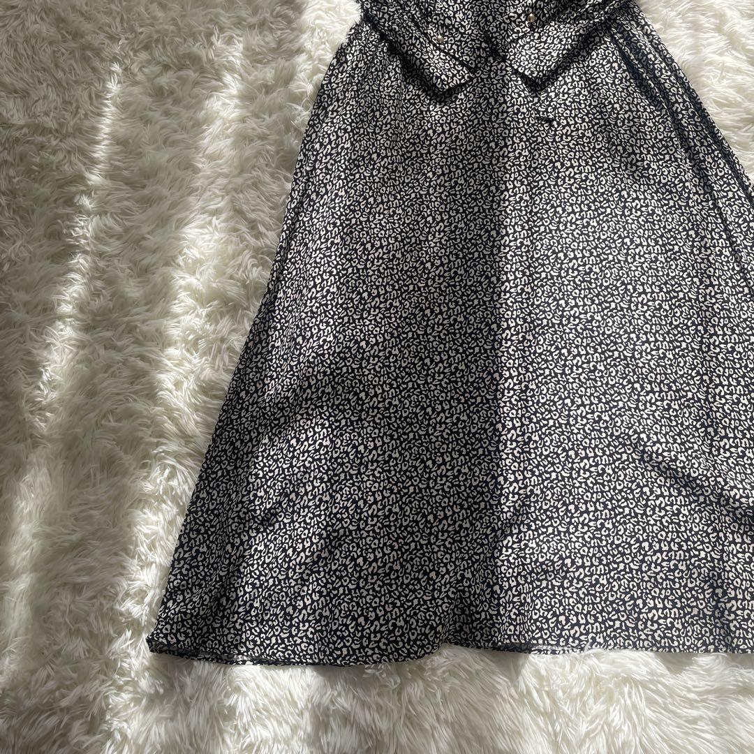 美品 2【allurevilleイペカアマラプリントワンピース】ヒョウ柄