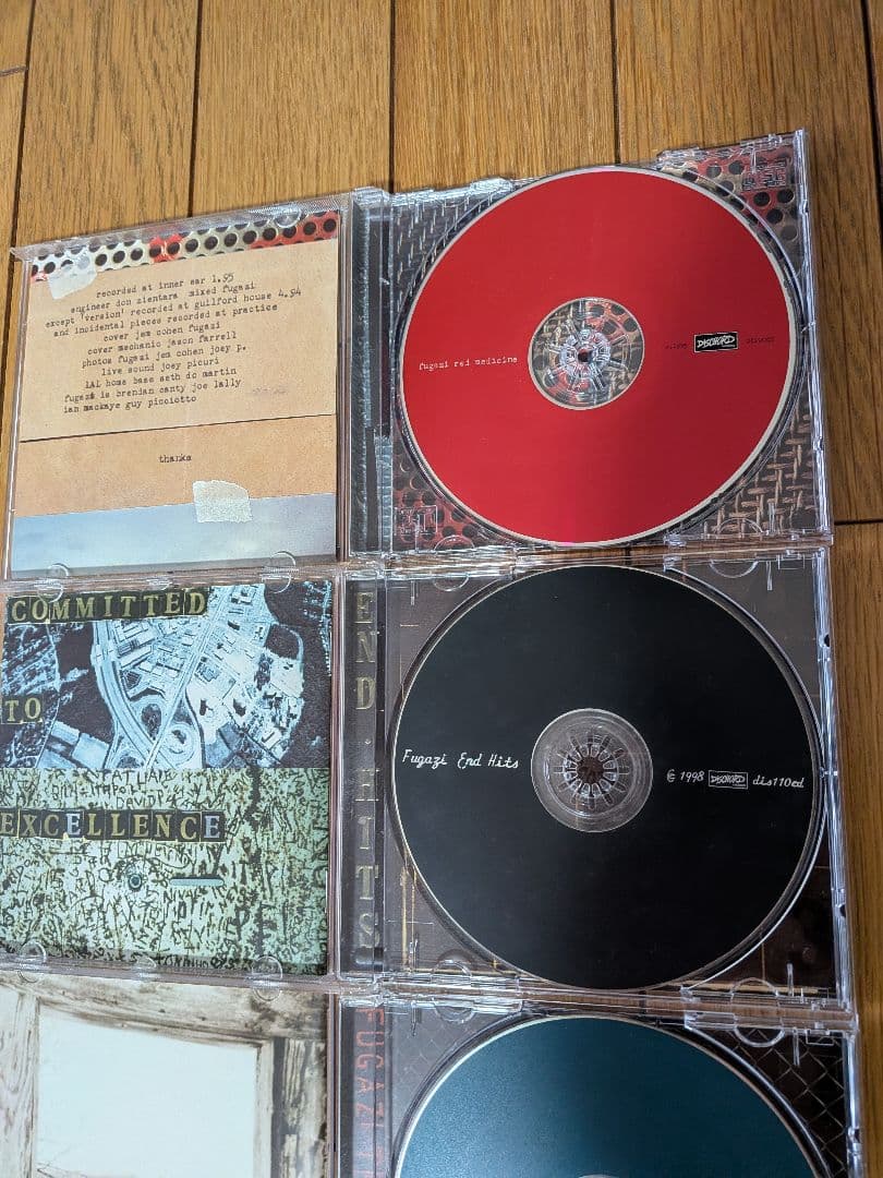 FUGAZI/マイナースレット CD10枚セット