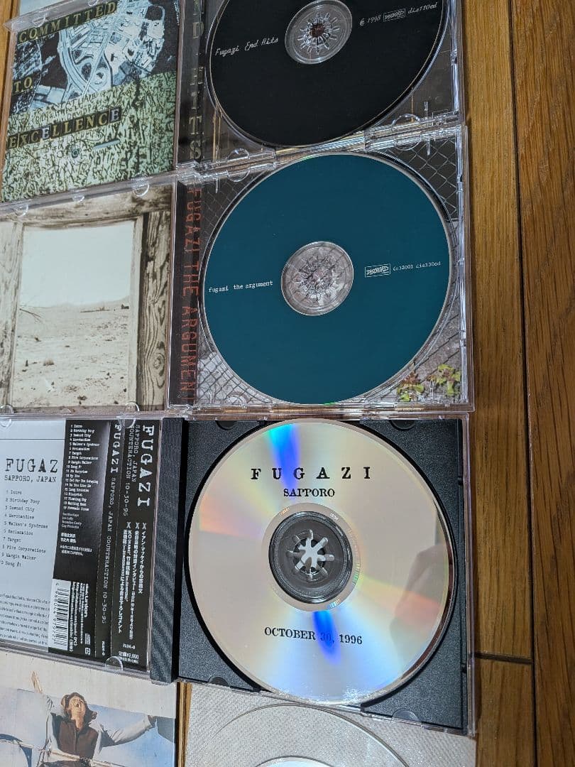 FUGAZI/マイナースレット CD10枚セット