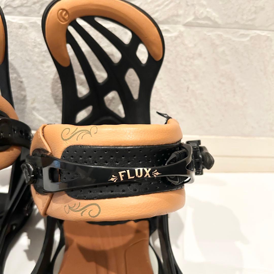FLUX RL スノーボード ビンディング Mサイズ ブラック×ブラウン