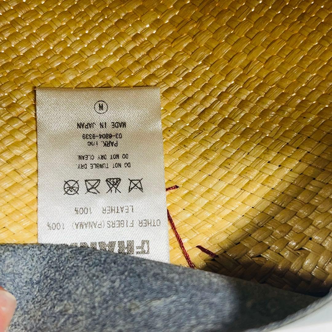 Frank　フランク　パナマハット　 made in Japan