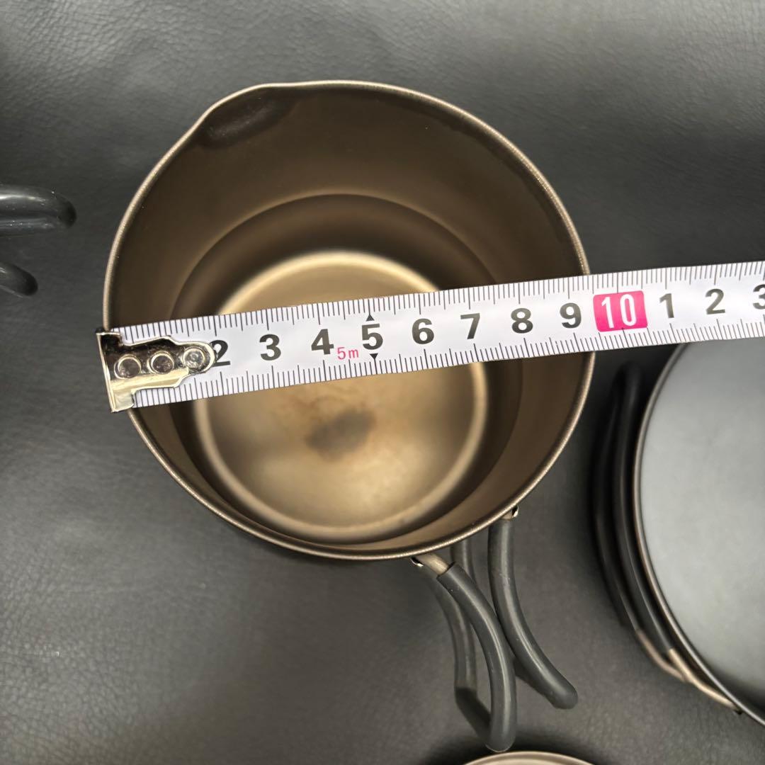 【希少】エバニュー チタンクッカー 深型L ＋ Ti Tea pot 500