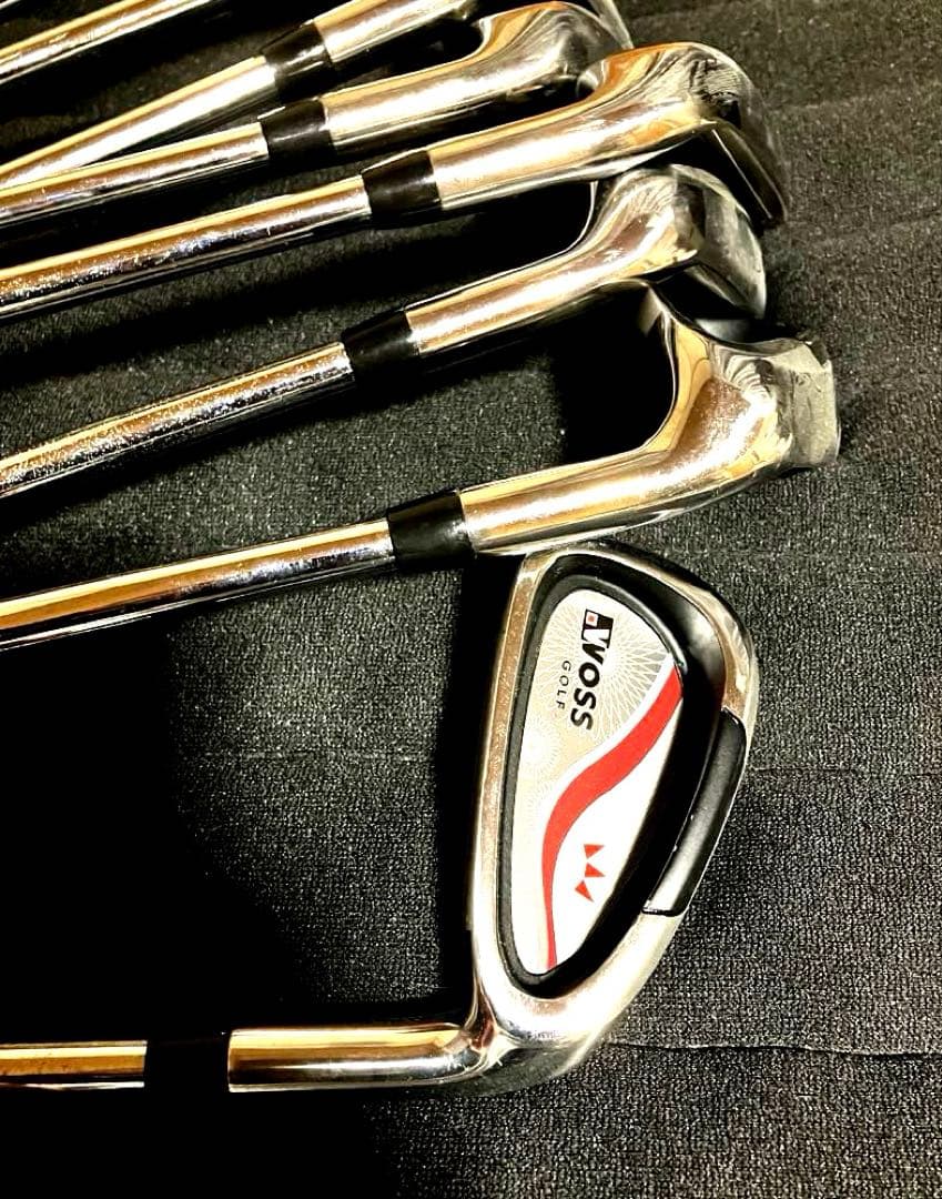 WOSS GOLF ゴルフクラブセット 右利き アイアンセット8本セット