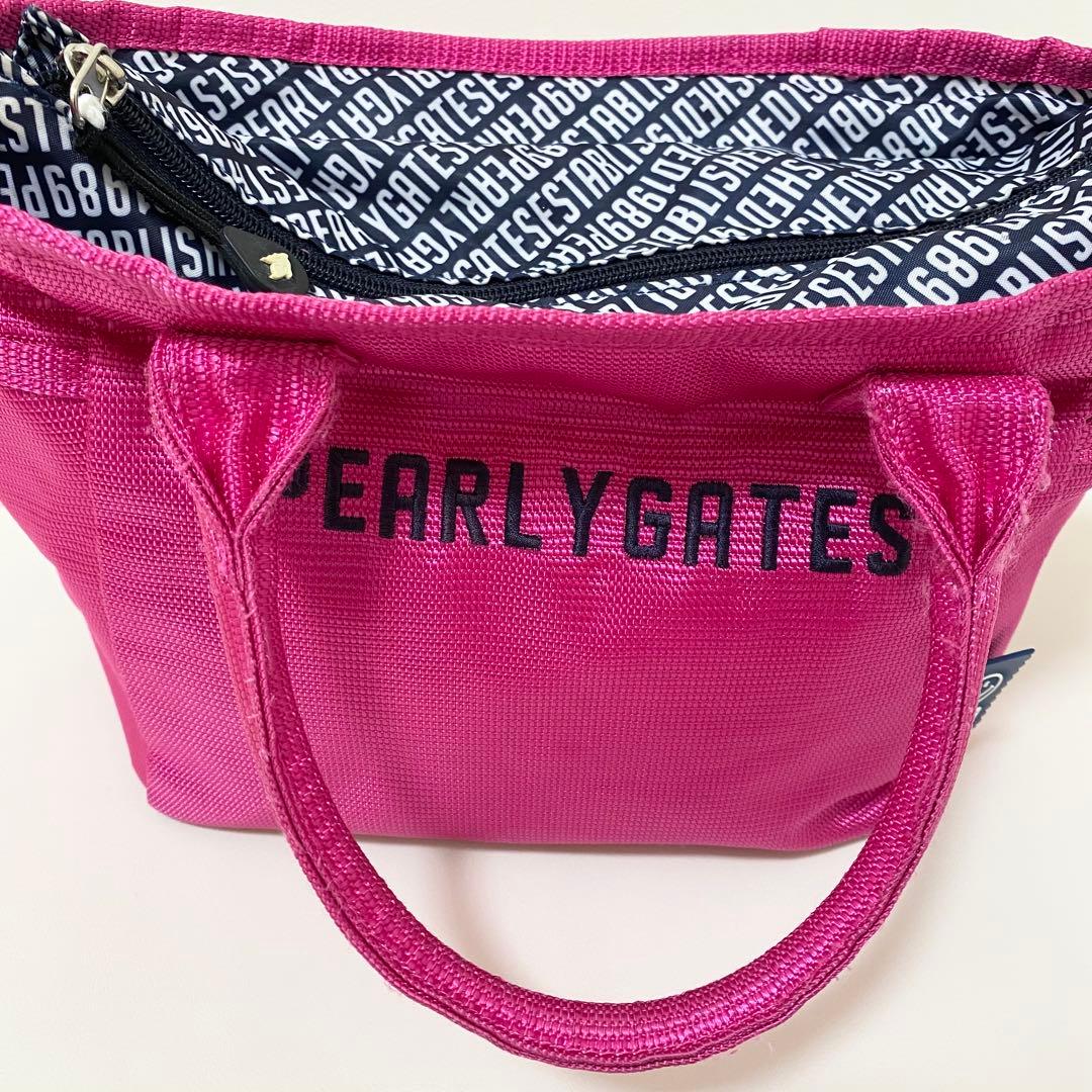 PEARLYGATES パーリーゲイツ　ピンク カートバッグ　ゴルフ　ラウンド