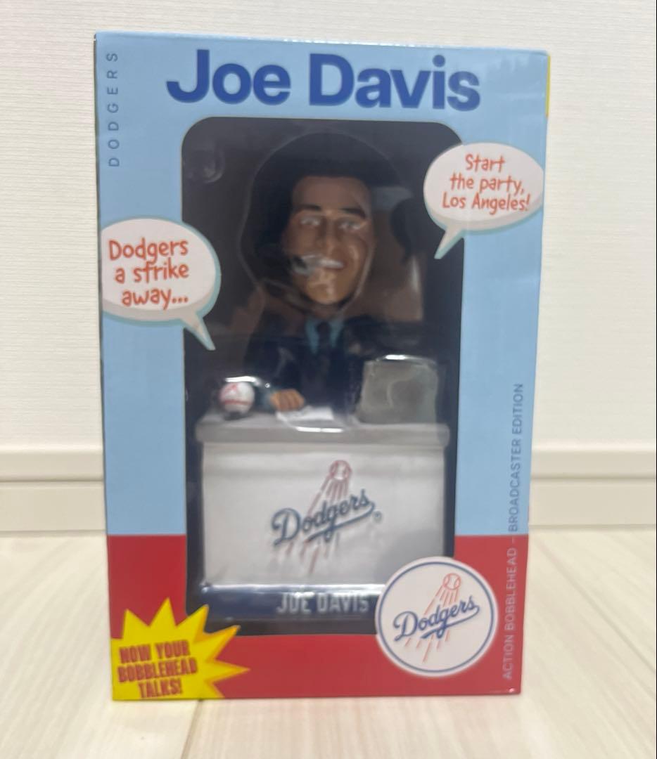 【未開封】ドジャース　ボブルヘッド　ジョー・デイビス　Joe Davis