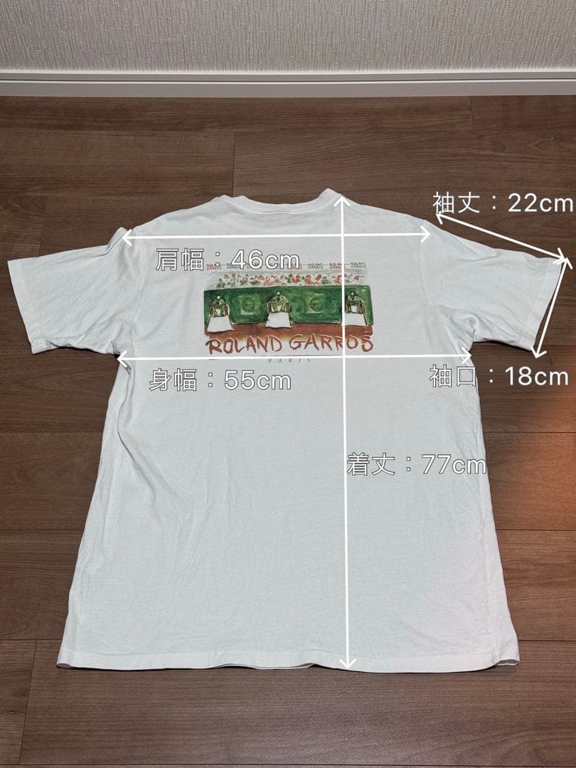 【希少】ROLAND GARROS PARIS GRIFTシャツXL