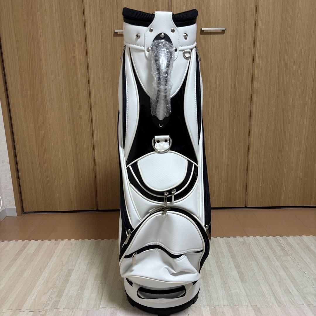 Kailiweide ゴルフキャディバッグ ホワイト・ブラック