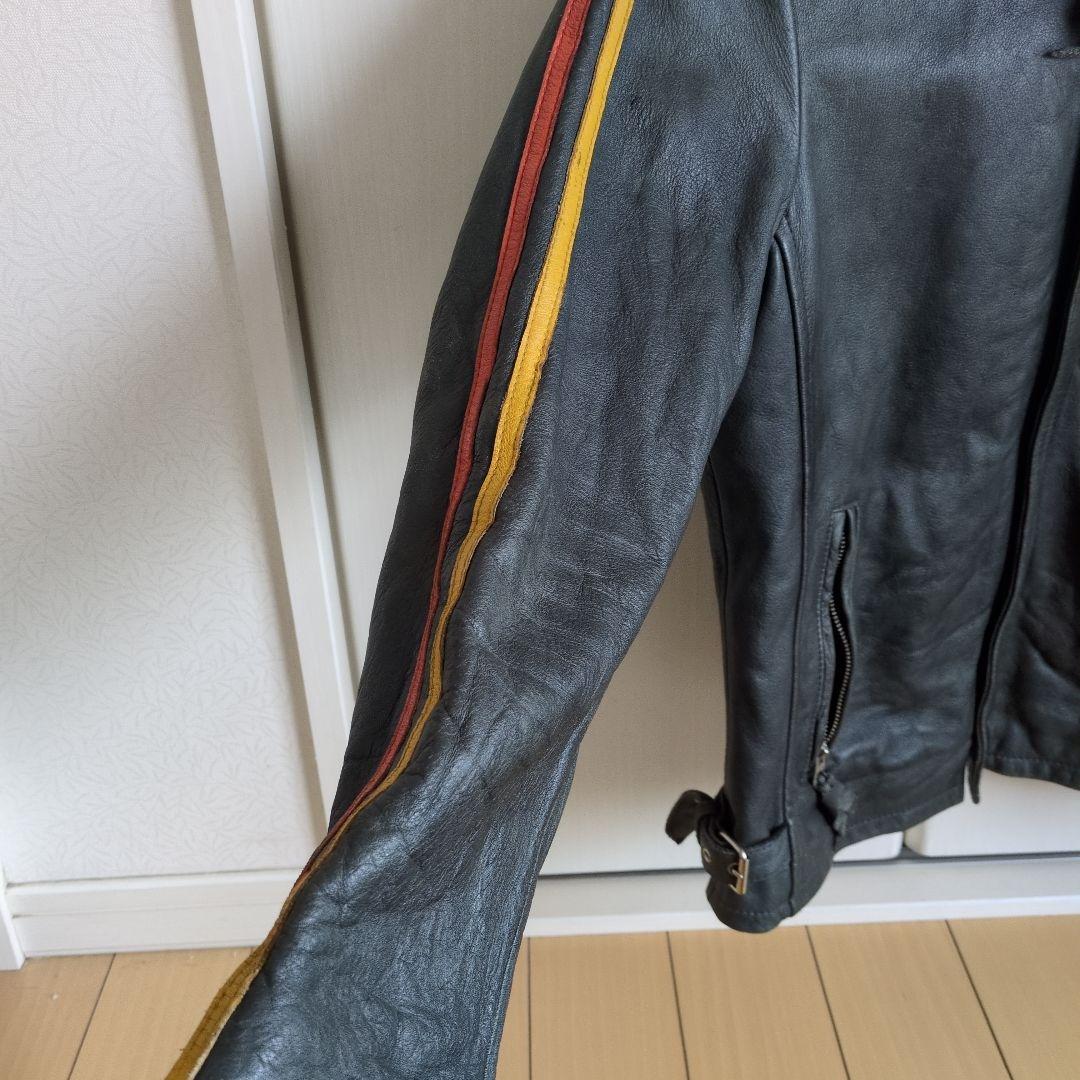 schott　シングルライダース　グレー？ブラック？