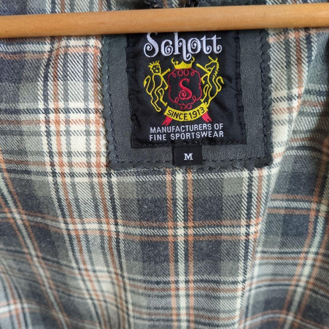 schott　シングルライダース　グレー？ブラック？