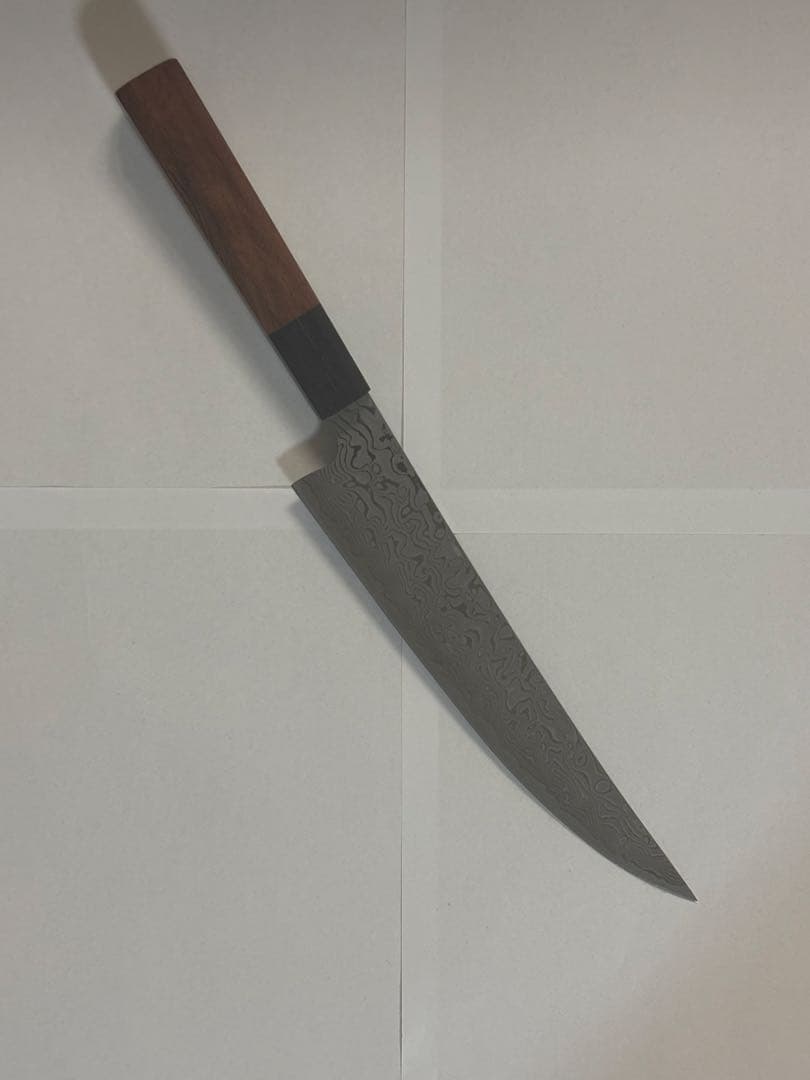 し*も様 ダマスカス和牛刀 VG10 20.6cm 7寸 箱無し