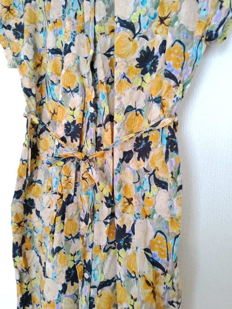 l'atelier du savon アトリエドゥサボン ワンピース 半袖 花柄