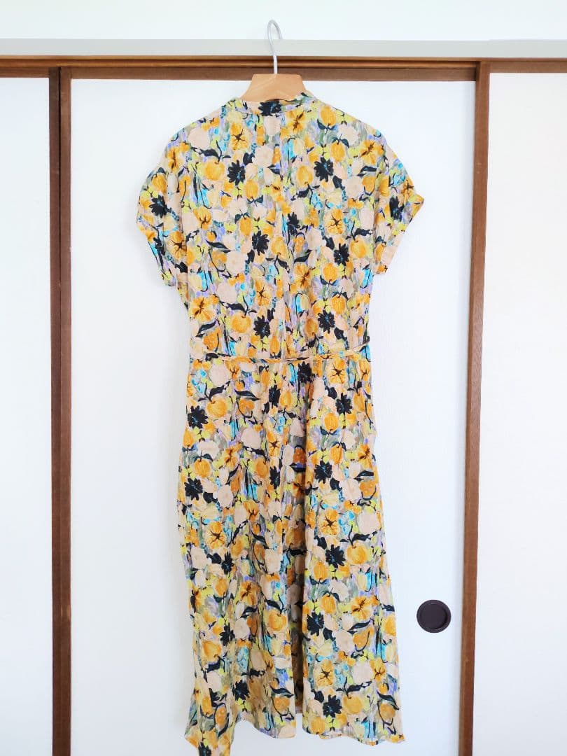 l'atelier du savon アトリエドゥサボン ワンピース 半袖 花柄