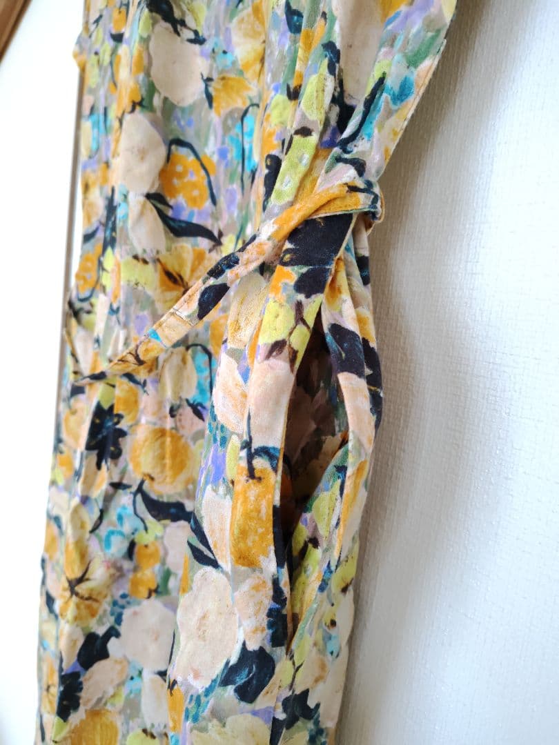 l'atelier du savon アトリエドゥサボン ワンピース 半袖 花柄