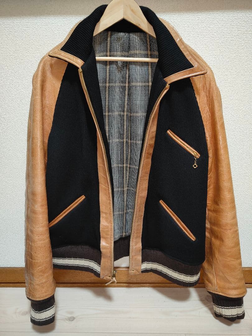 BANKROBBER ホースハイド スポーツJKT 40」