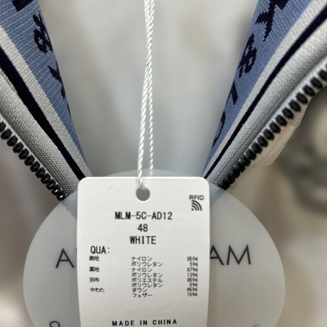 MARK & LONA ダウンベスト 48 ホワイトカモ