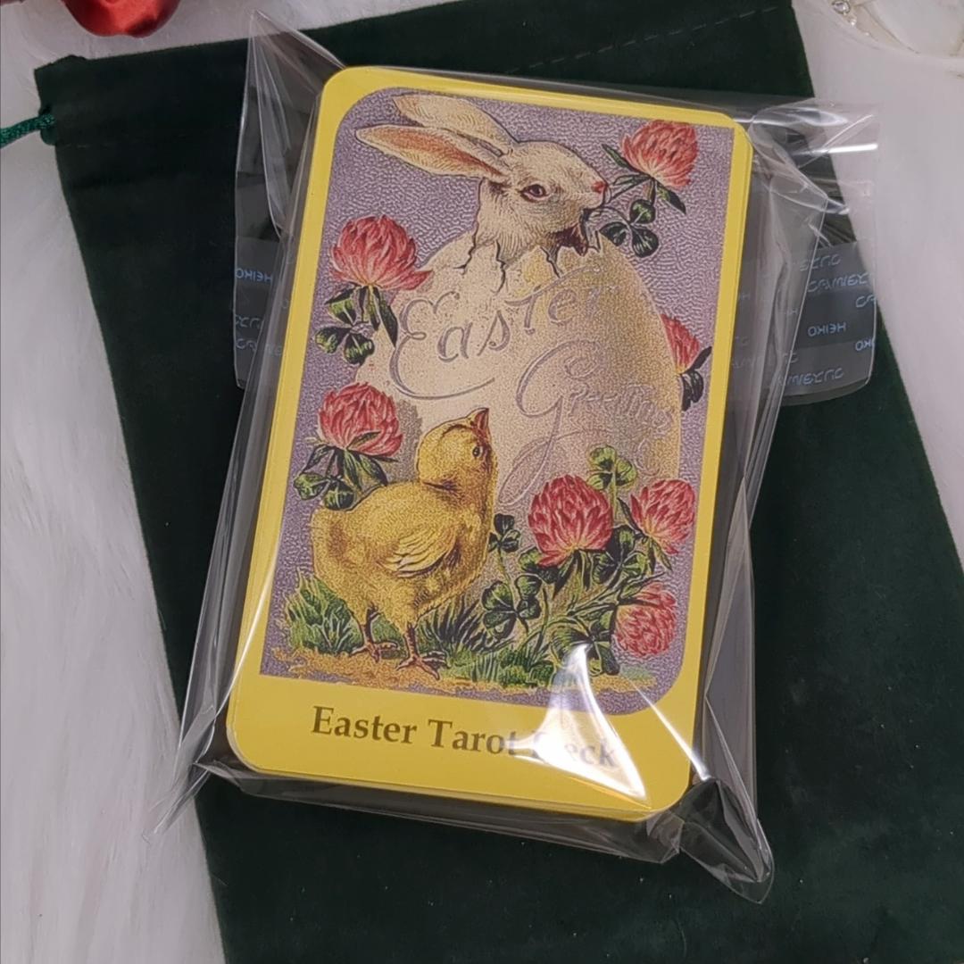 【正規品タロットカード】可愛いひよこのビンテージイラスト✨イースタータロット