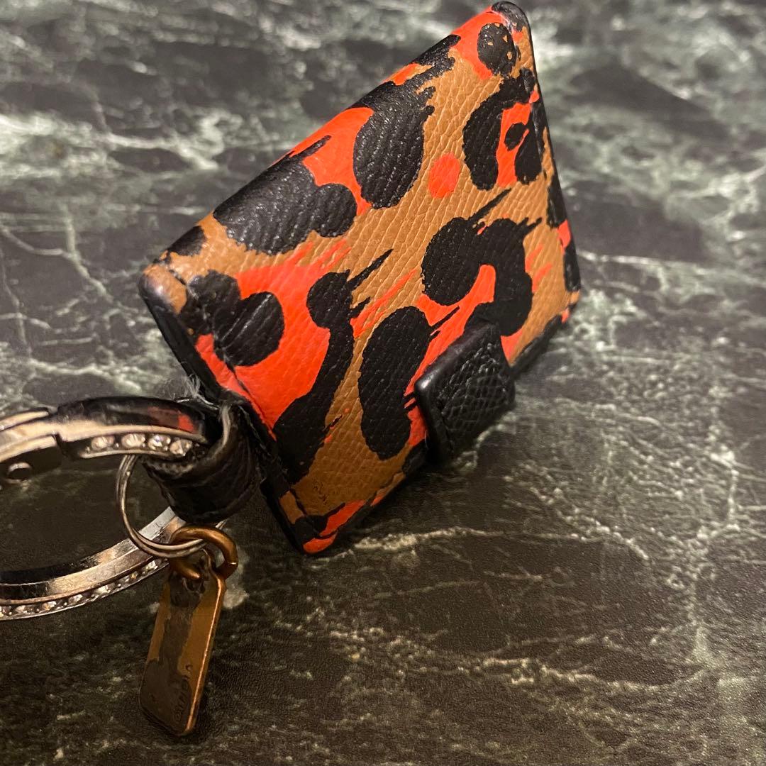 COACH キーリング フォトフレーム キーホルダー