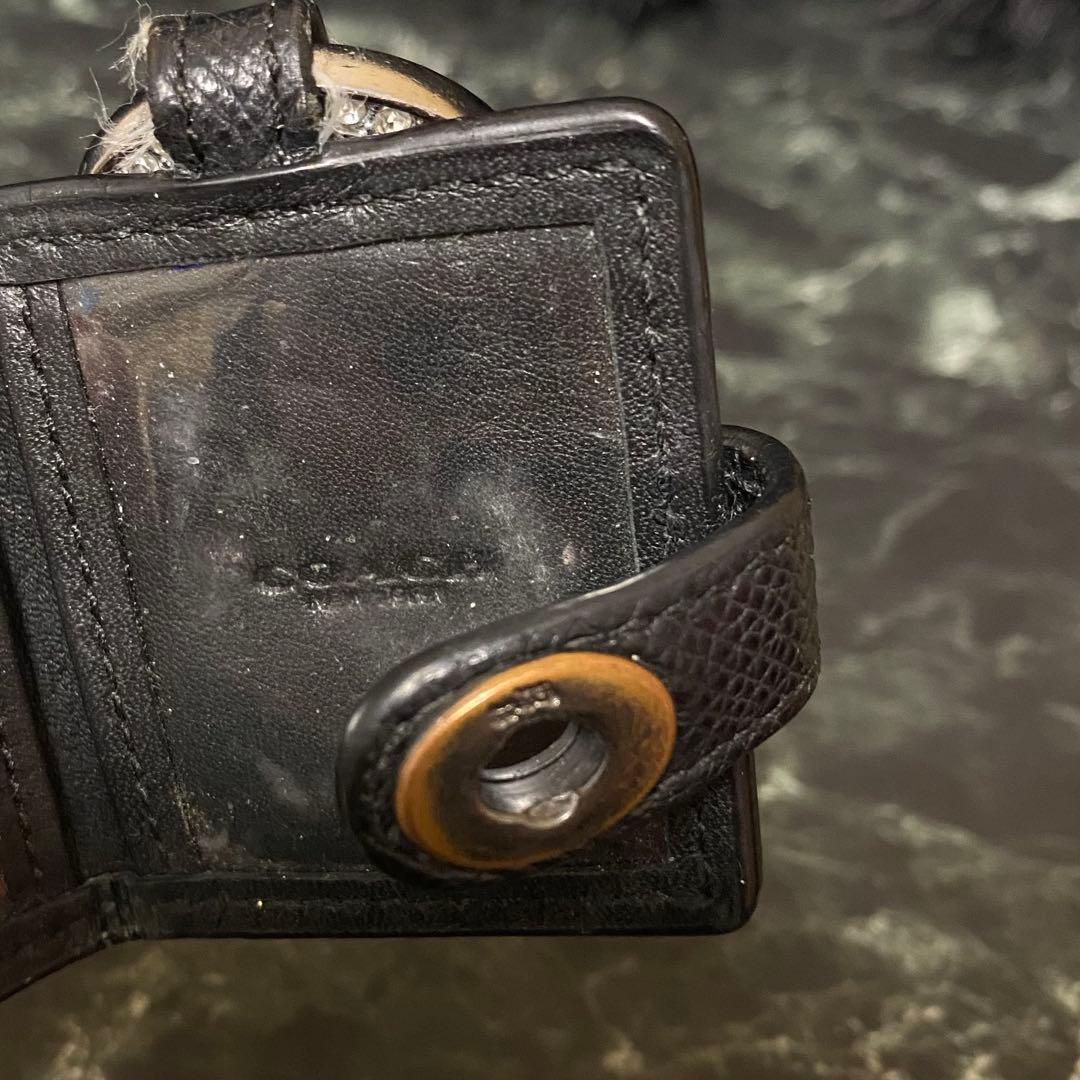 COACH キーリング フォトフレーム キーホルダー