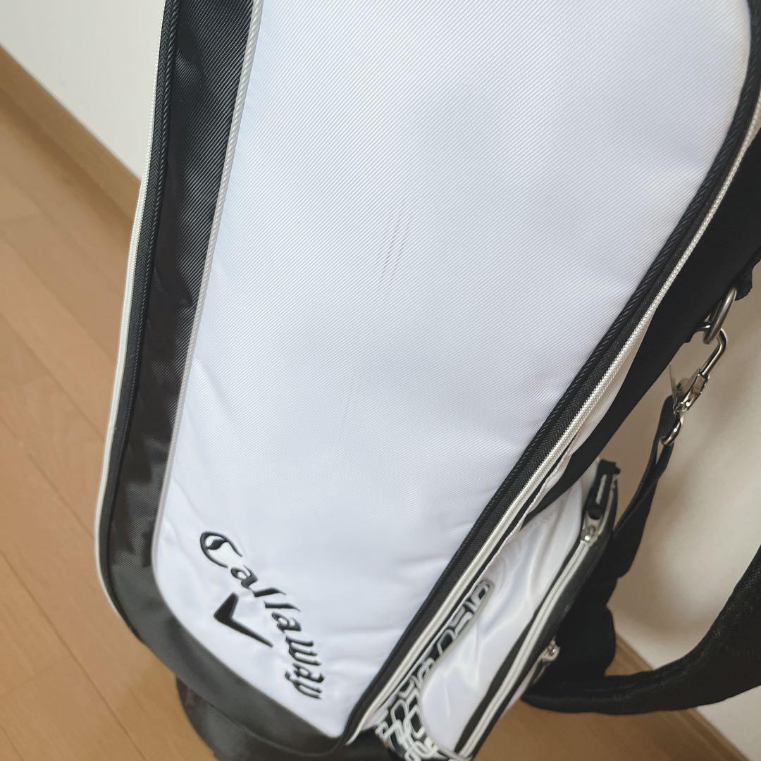 K138 美品！Callaway ソレイユ ブラック 軽量 フード無し