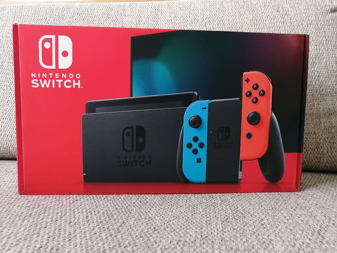 Nintendo Switch本体 ネオンブルー/ネオンレッド +LANアダプタ