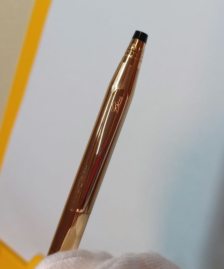 クロス「クラシック センチュリー」CROSS　ボールペン　14金張