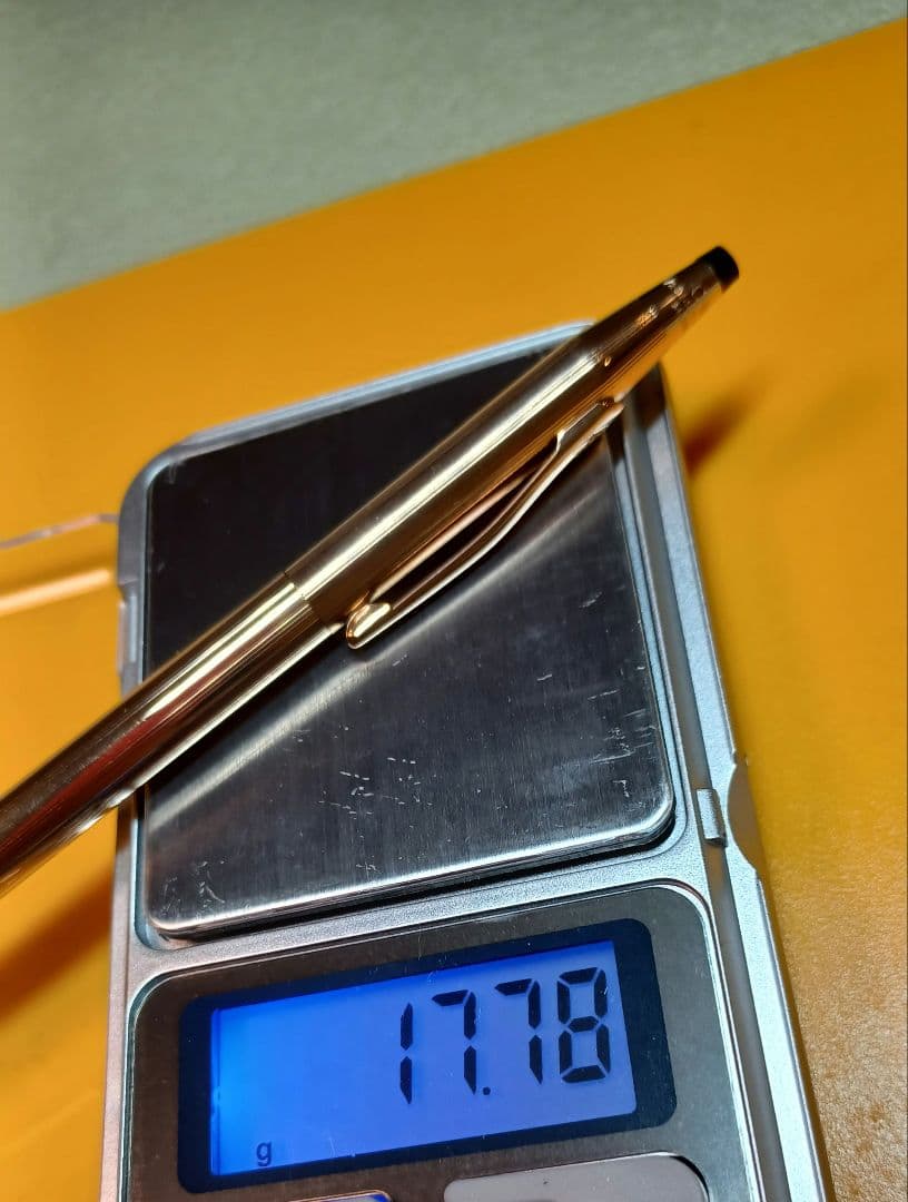 クロス「クラシック センチュリー」CROSS　ボールペン　14金張